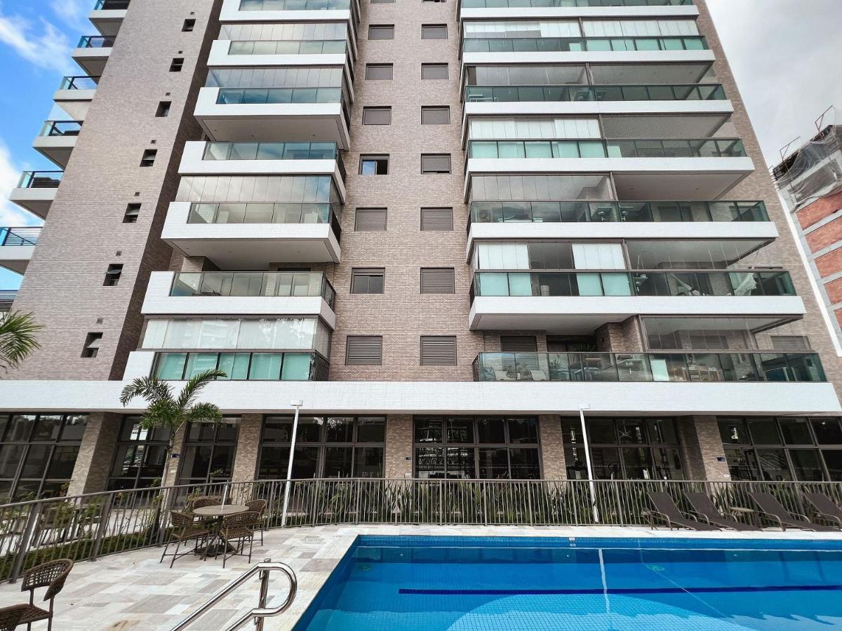 Home 49 I Apto Pe Na Areia E Piscina Aquecida Em Bertioga Zewnętrze zdjęcie