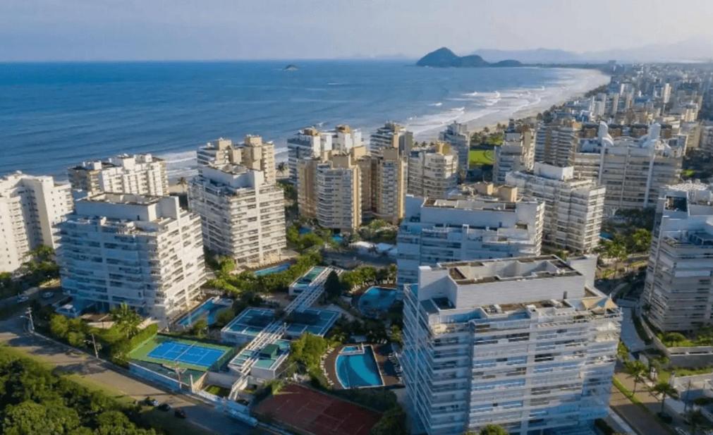 Home 49 I Apto Pe Na Areia E Piscina Aquecida Em Bertioga Zewnętrze zdjęcie
